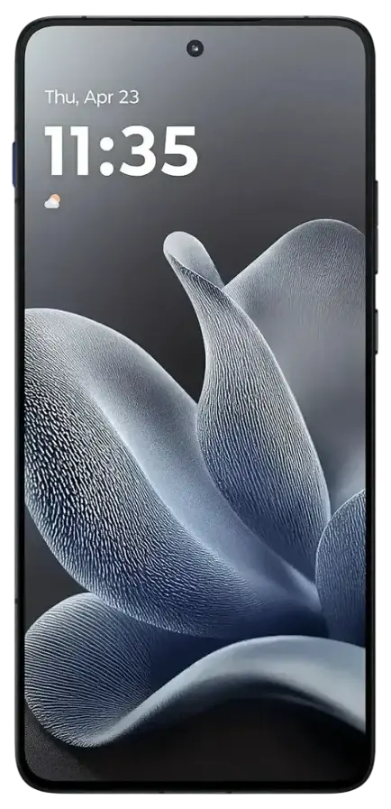 Motorola Moto X70 Air 5G Pantone Gadget Gray Front Side Image.