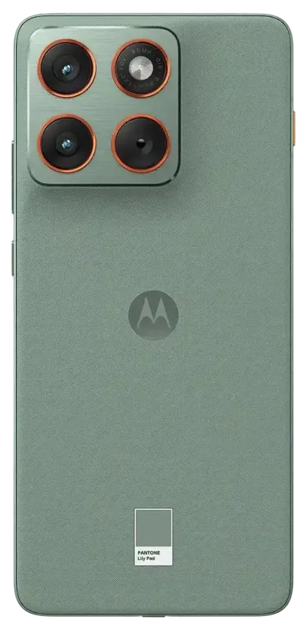 Motorola Moto X70 Air 5G Pantone Lily Pad Back Side Image.