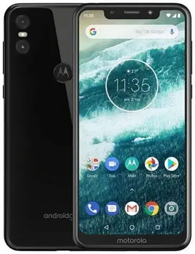 Motorola One black official image