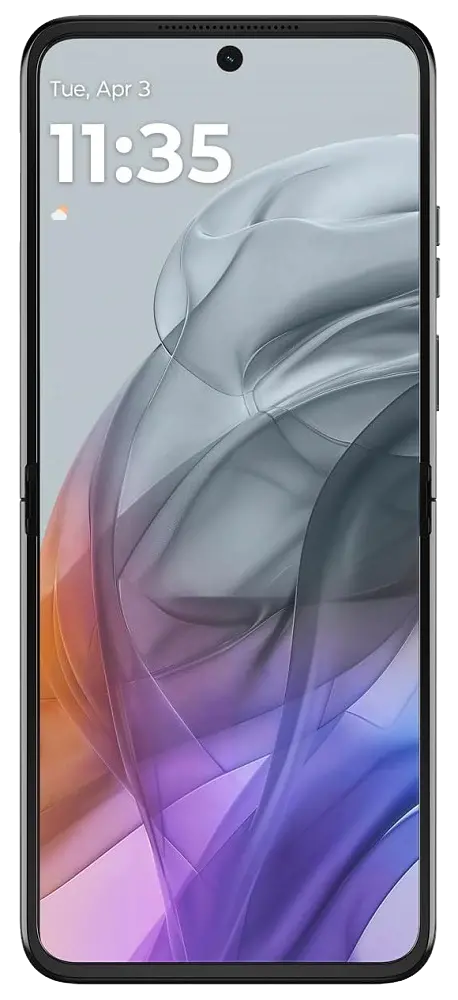 Motorola Razr 2024 Koala Gray Front Side Image