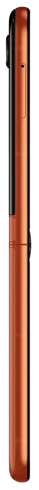 Motorola Razr 2024 Spritz Orange Button Side Image