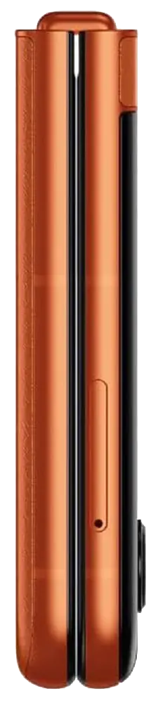 Motorola Razr 2024 Spritz Orange Folding Image