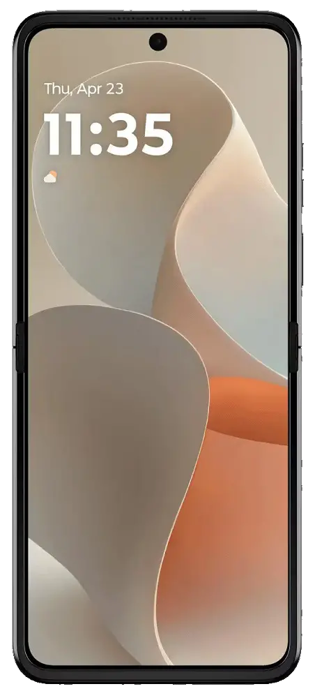 Motorola Razr 60 Pantone Lightest Sky Front Side Image