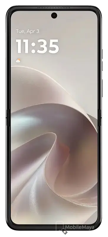 Motorola Razr 70 Pantone Bright White Front Side Image