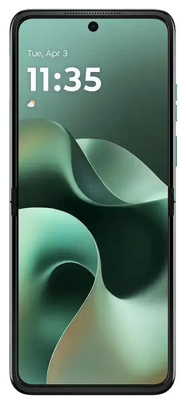Motorola Razr 70 Pantone Sporting Green Front Side Image
