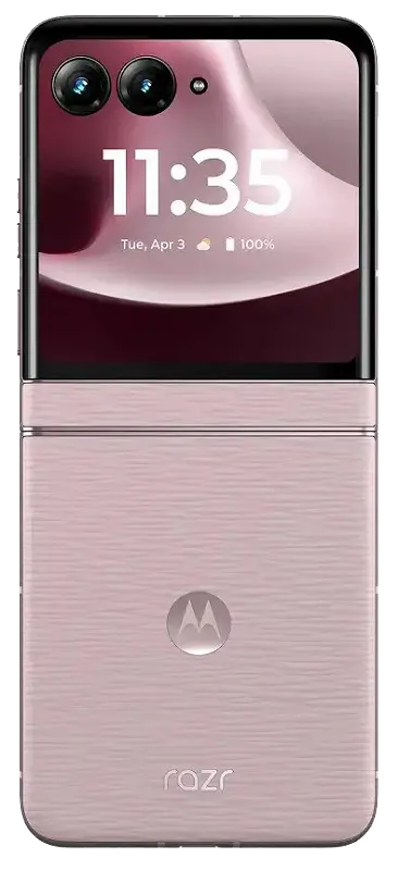 Motorola Razr 70 Pantone Violet Ice Back Side Image