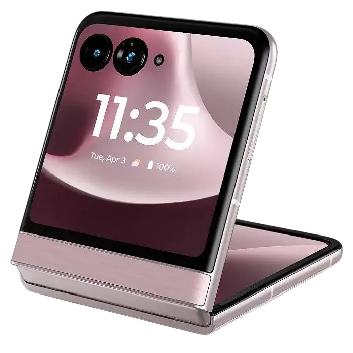 Motorola Razr 70 Pantone Violet Ice Folding Image