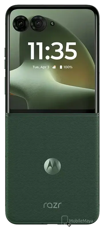 Motorola Razr 70 Plus Pantone Mountain View Back Side Image
