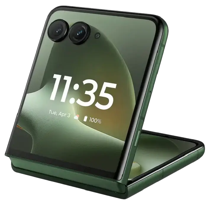 Motorola Razr 70 Plus Pantone Mountain View Folding Image