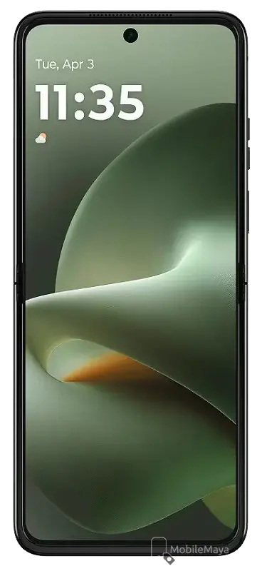 Motorola Razr 70 Plus Pantone Mountain View Front Side Image