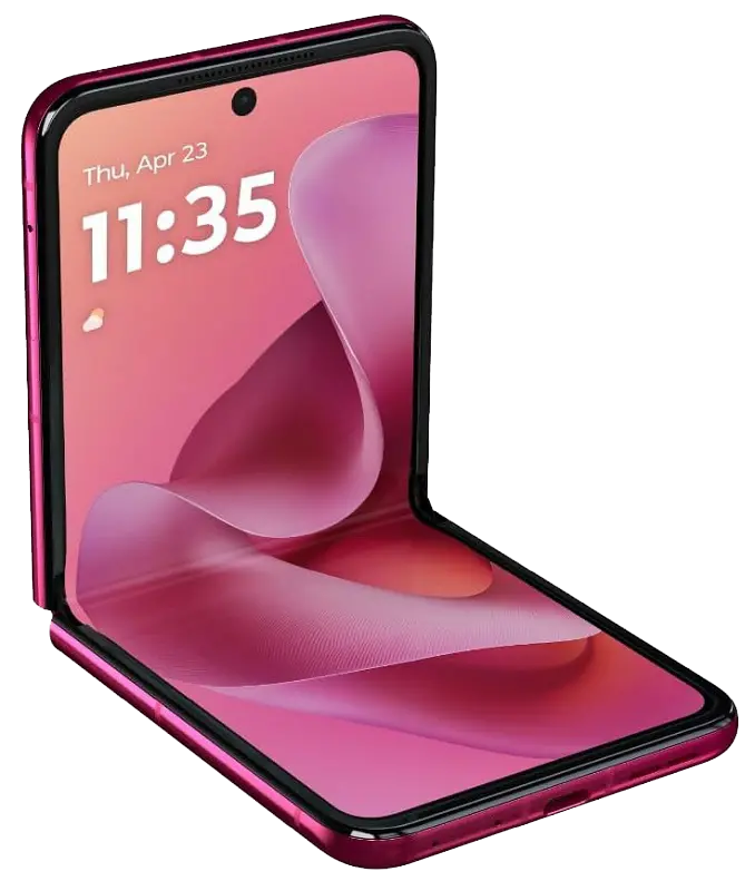 Motorola Razr Plus 2025 Pantone Hot Pink Folding Display Image