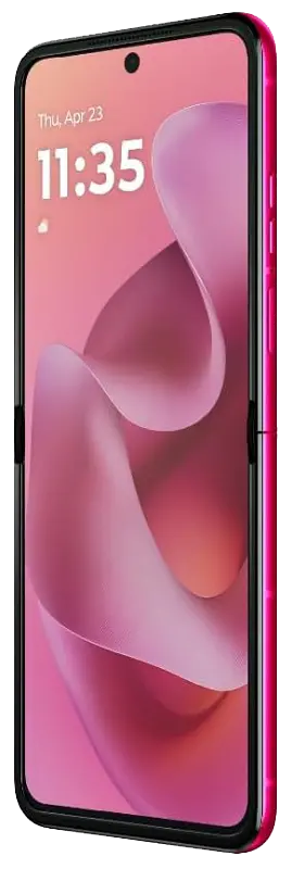 Motorola Razr Plus 2025 Pantone Hot Pink Right Side Image