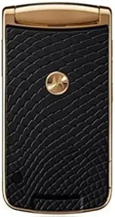 Motorola RAZR2 V8 back side image
