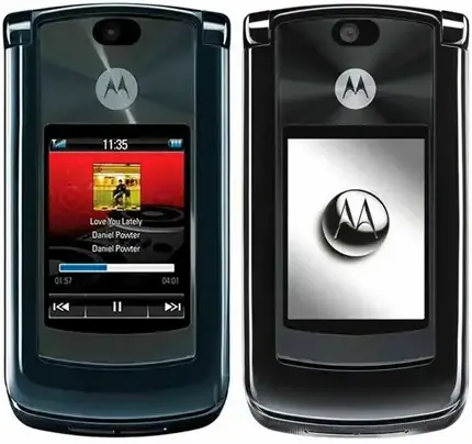 Motorola RAZR2 V8 grey color image