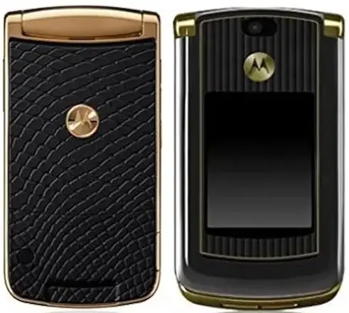 Motorola RAZR2 V8 official black image