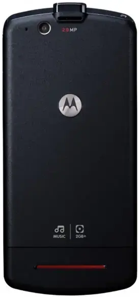 Motorola ROKR E8 official back side image