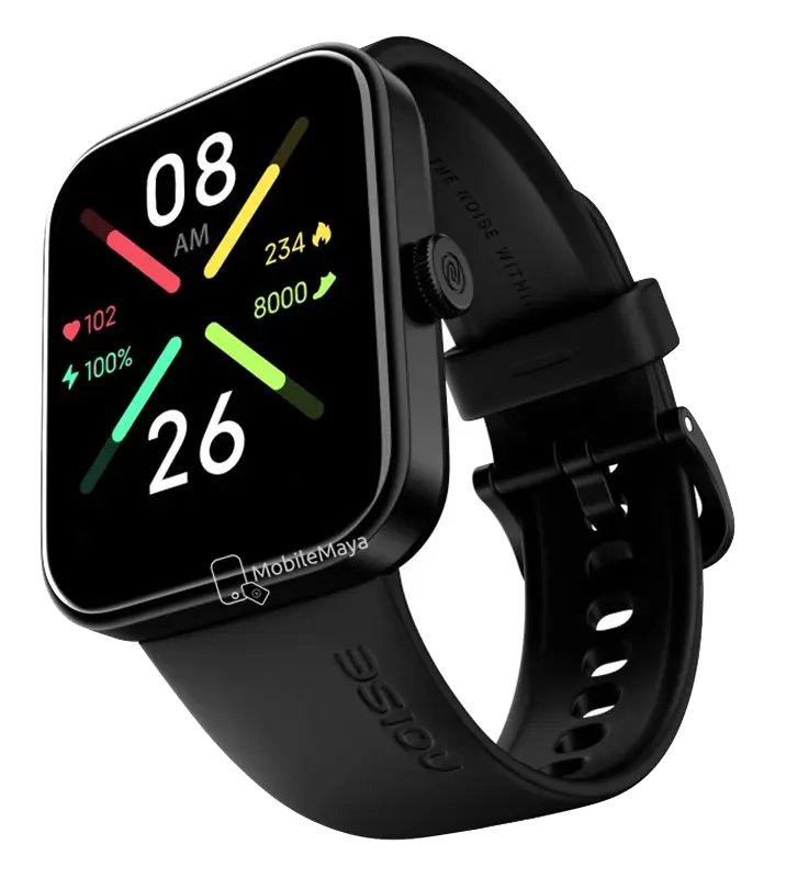 Noise ColorFit Pulse Go Buzz black color