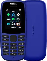 Nokia 105 (2019) blue color picture