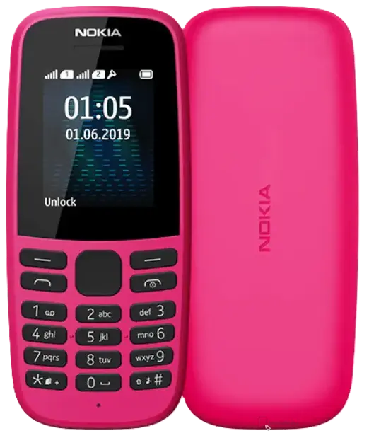 Nokia 105 (2019) pink image