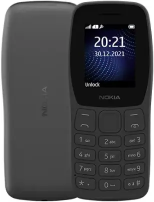 Nokia 105 (2022) black official Image