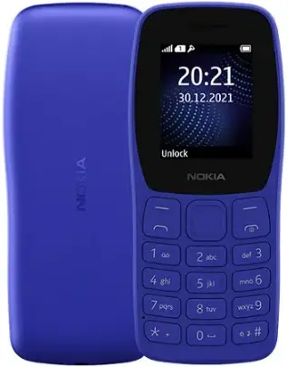 Nokia 105 (2022) blue official Image
