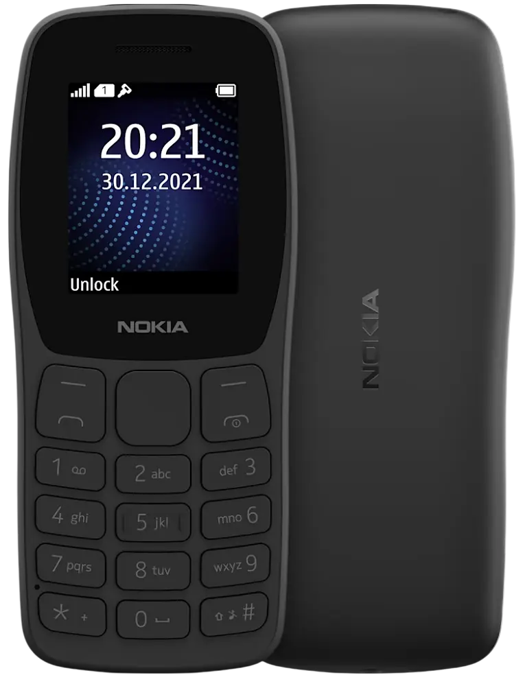 Nokia 105 Africa Edition Charcoal