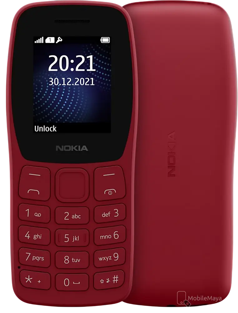 Nokia 105 Plus (2022) Red