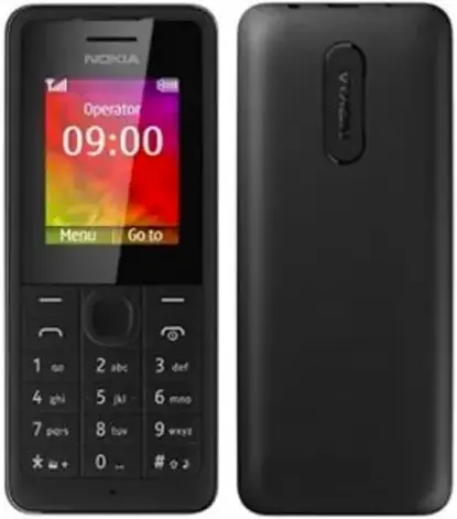 Nokia 107 Dual SIM black official Image