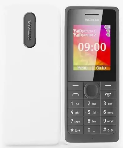 Nokia 107 Dual SIM white official Image