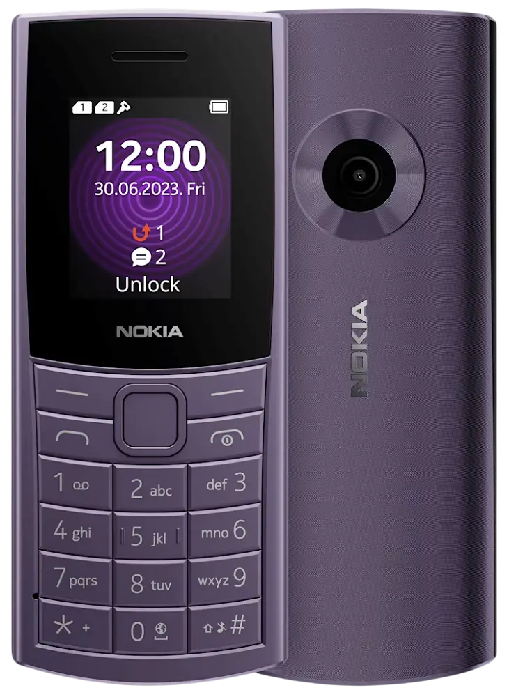 Nokia 110 4G (2023) Arctic Purple