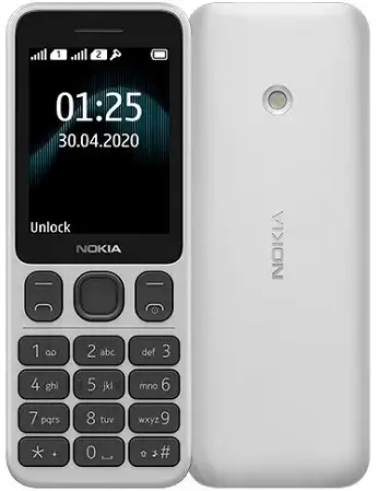 Nokia 125 white color image