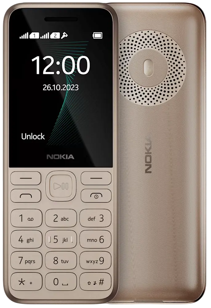 Nokia 130 (2023) Light Gold
