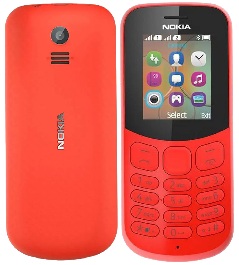 Nokia 130 Dual (2017) Red