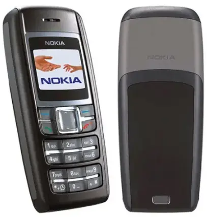 Nokia 1600 black official Image