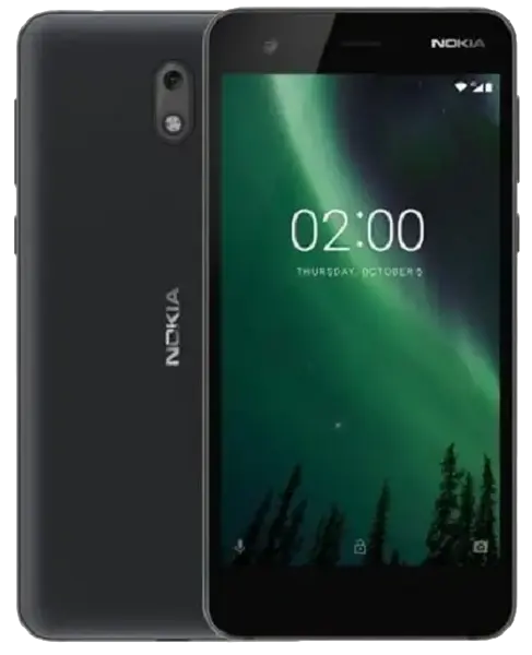 Nokia 2 Pewter is Black
