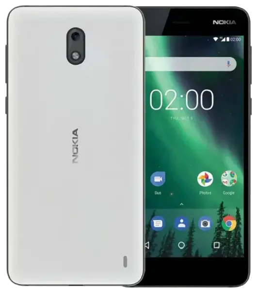 Nokia 2 Pewter is White