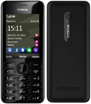 Nokia 206 Black official Image