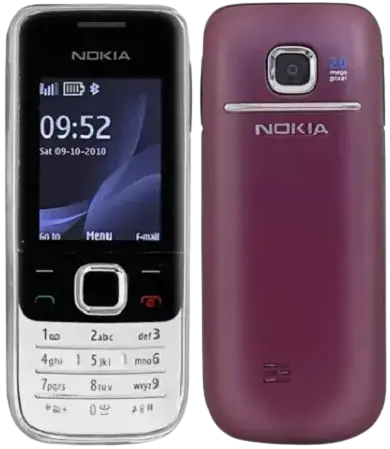 Nokia 2730 Classic white red official Image