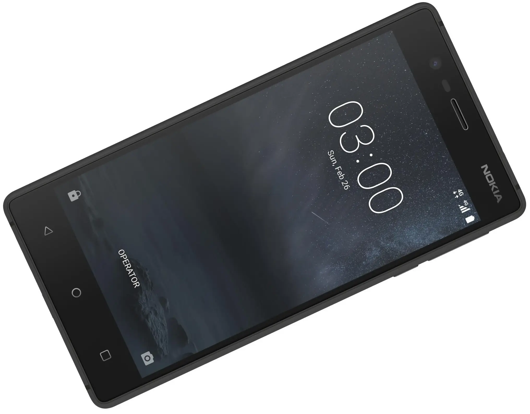 Nokia 3 Copper White Front side Image.jpg
