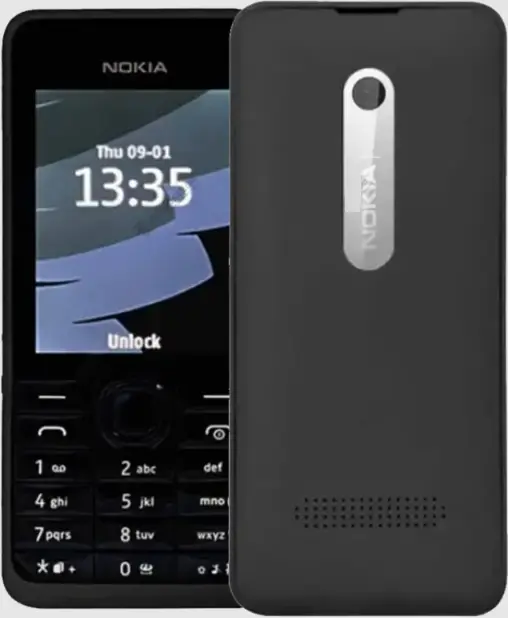 Nokia 301 Black Image.png