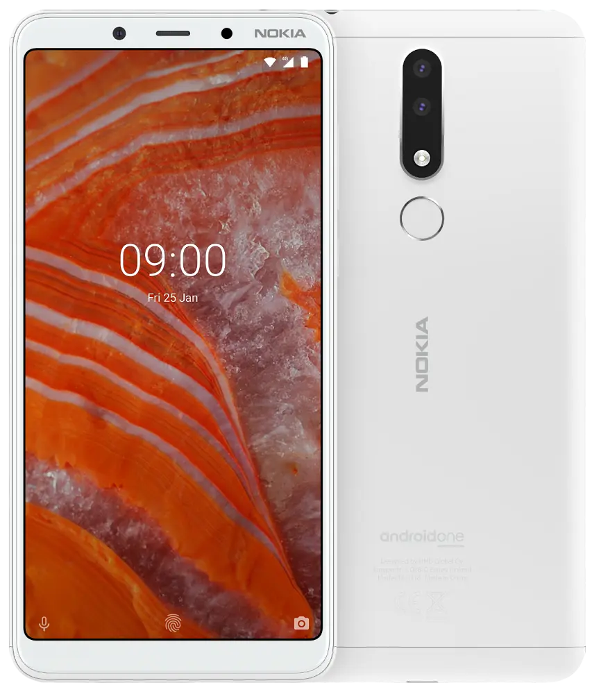 Nokia 3.1 Plus White