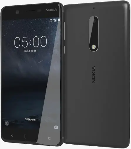 Nokia 5 black official Image