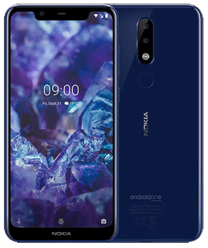 Nokia 5.1 Tempered Blue