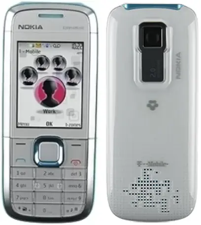 Nokia 5130 XpressMusic White Aqua Image.