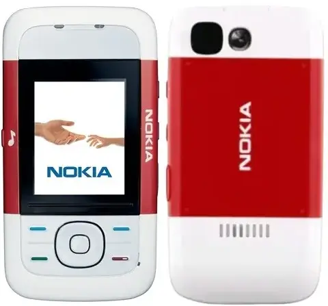 Nokia 5200 red official Image