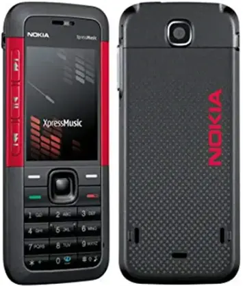 Nokia 5310 XpressMusic black red official Image