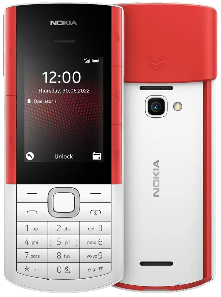 Nokia 5710 XpressAudio Red is White