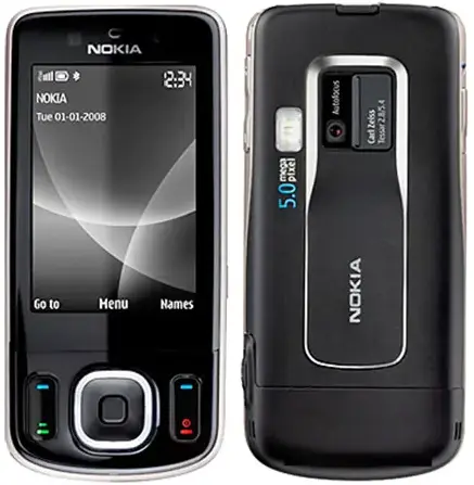 Nokia 6260 Slide black official Image