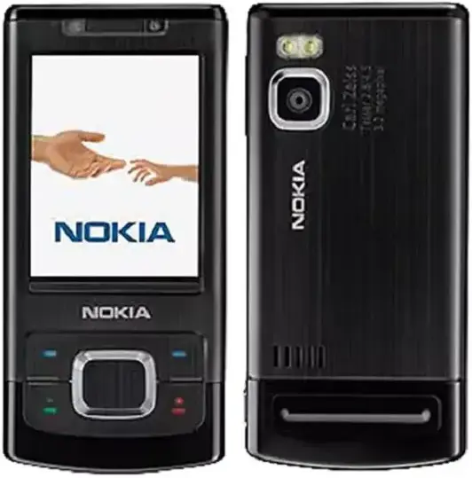 Nokia 6500 Slide black official Image