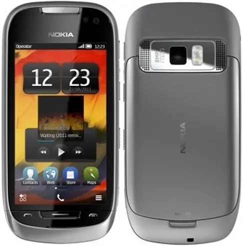 Nokia 701 silber Image